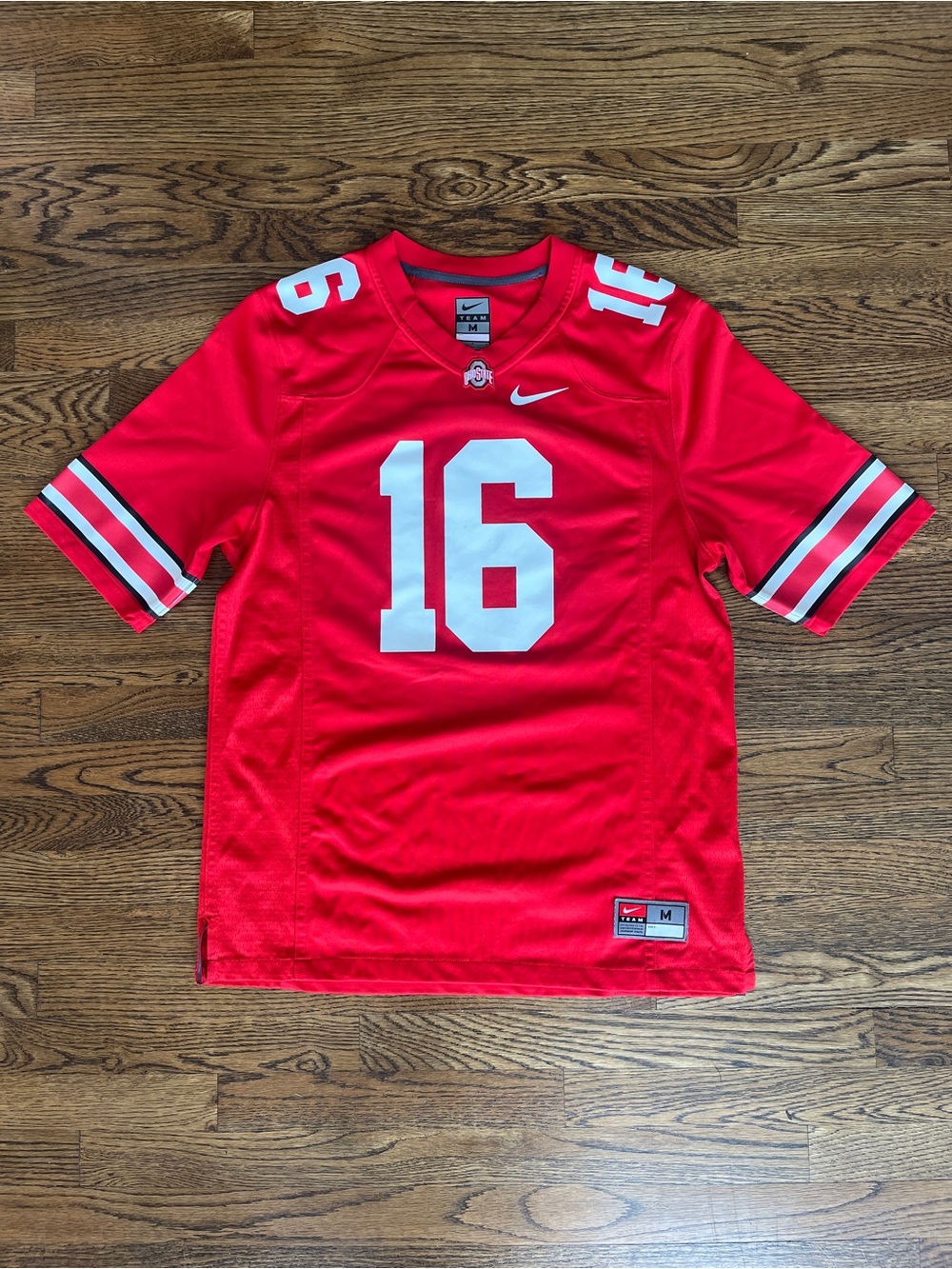Ohio State Buckeyes Nike Team Football Home Jersey 16 Men’s Medium